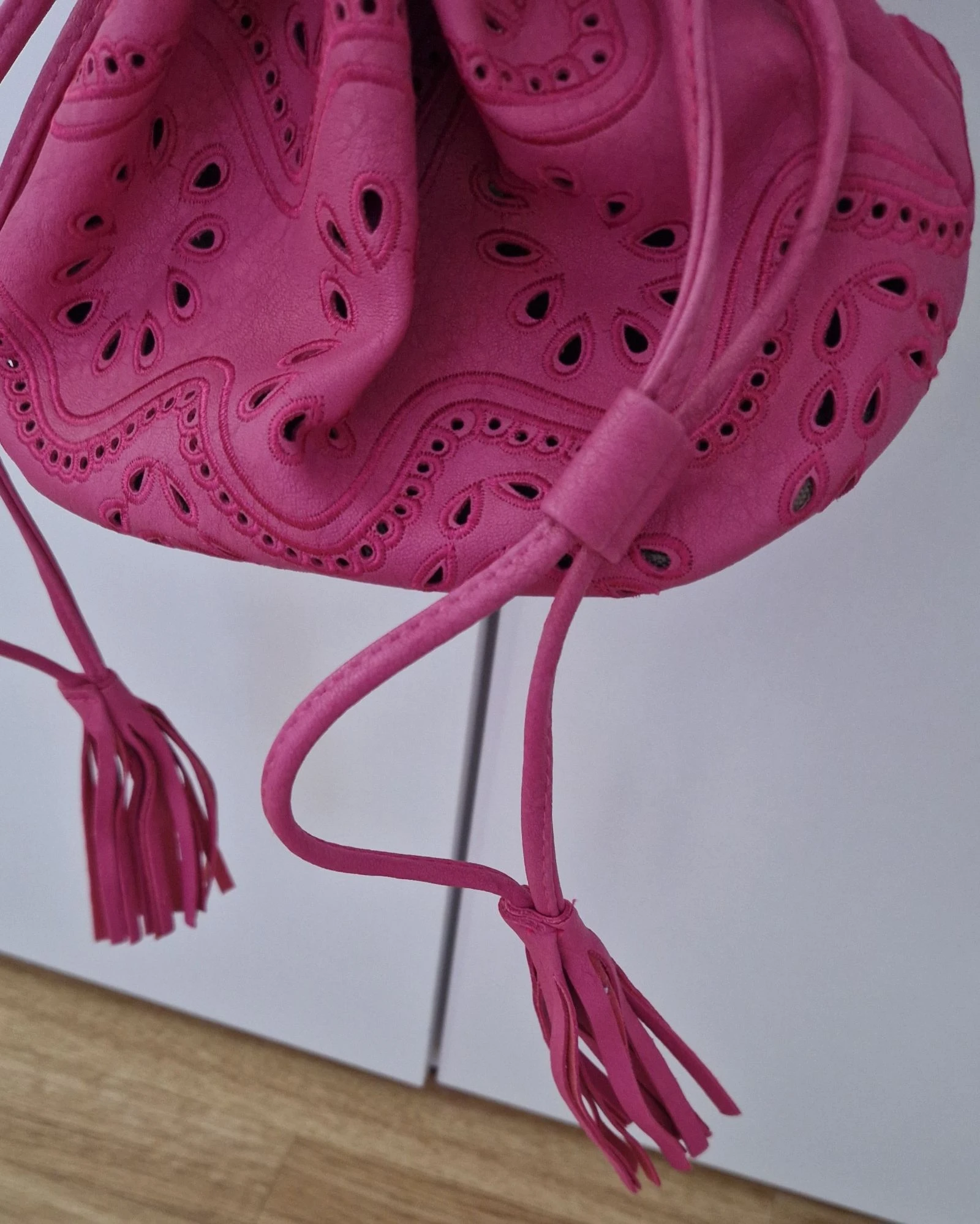 Bolso bandolera cubo fucsia Salotto NUEVO – photo 7